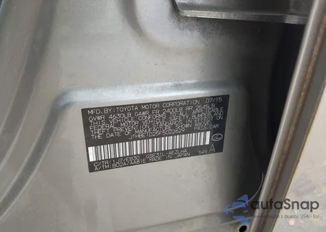 2015 Lexus Is 350 z USA, uszkodzony, nr VIN JTHBE1D25F5022629